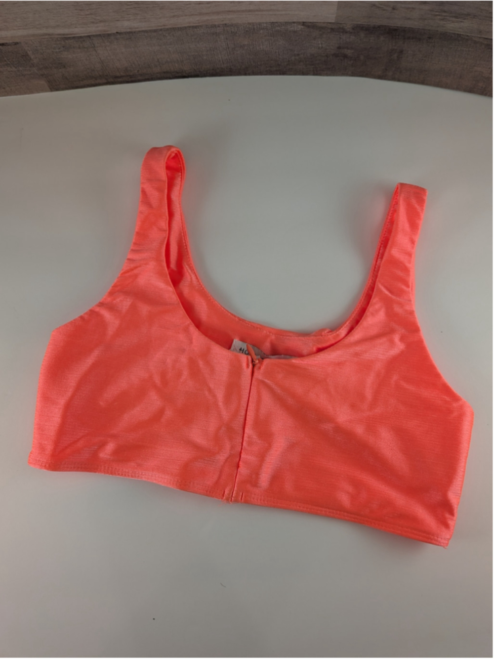 HOT & DELICIOUS Orange Bikini Top Small